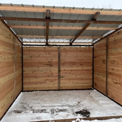 Prineville, OR mobile livestock shelter by Cascade Fencing